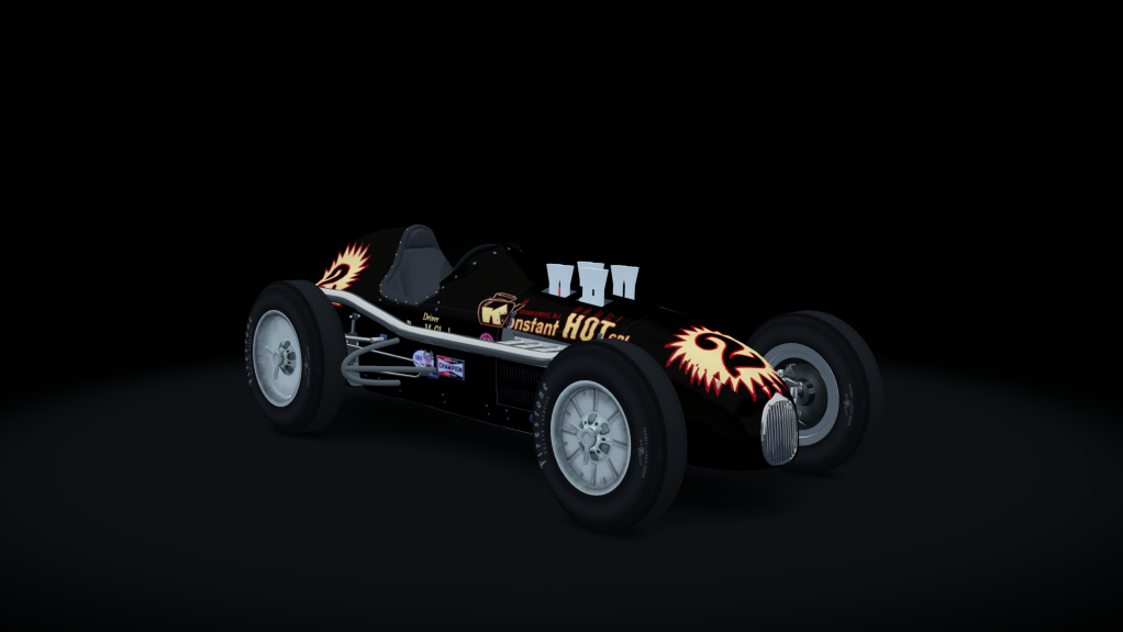 Vintage Sprintcar V8, skin 2a