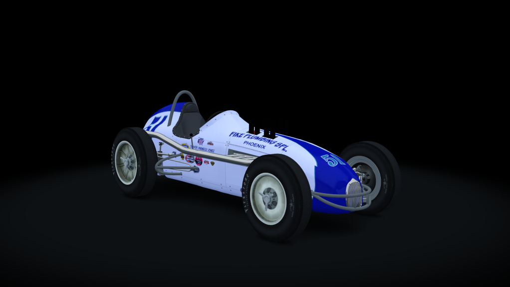 Vintage Sprintcar V8, skin 51a