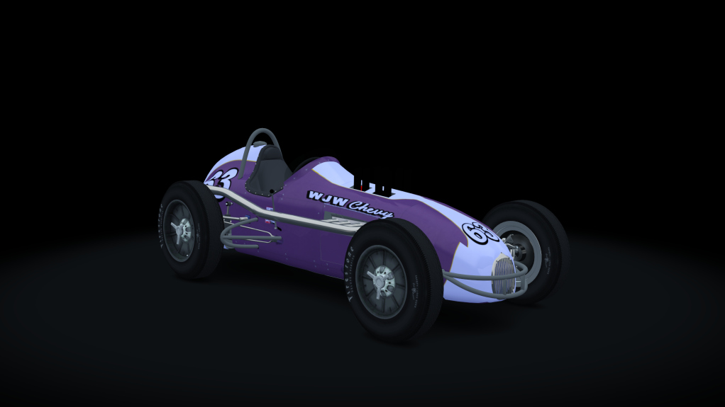 Vintage Sprintcar V8, skin 63