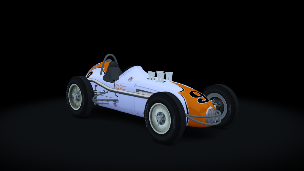 Vintage Sprintcar V8, skin 9