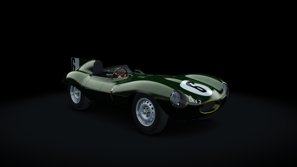 Jaguar'D'Type 1955, skin 06