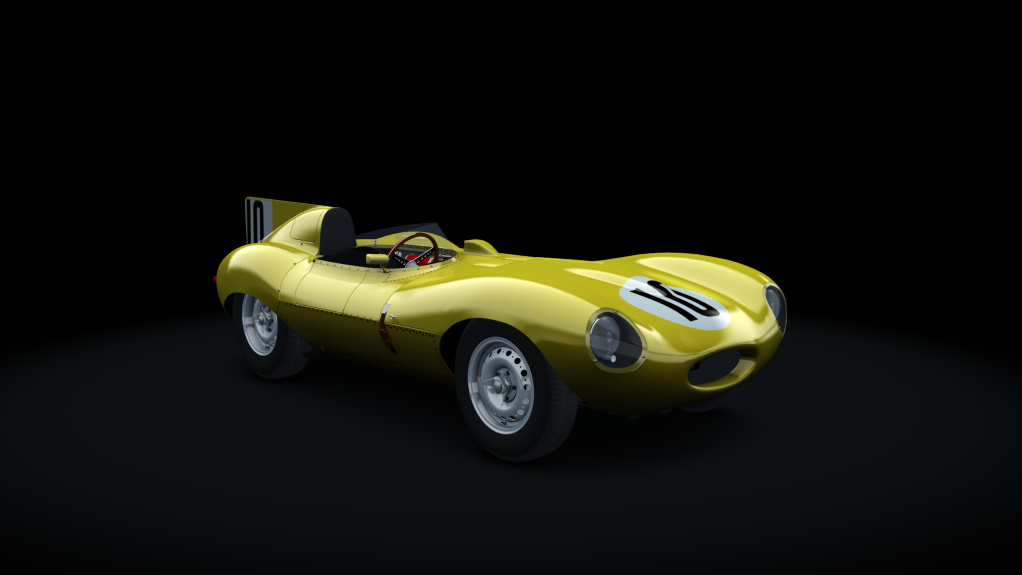 Jaguar'D'Type 1955, skin 10