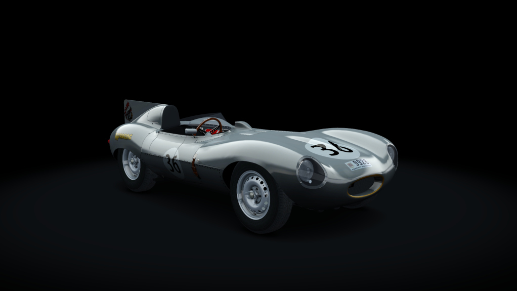 Jaguar'D'Type 1955, skin 36