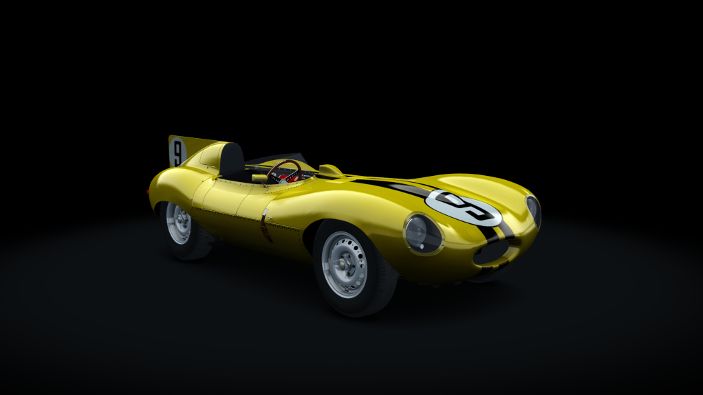 Jaguar'D'Type 1955, skin Alfonso_Gomez_ Mena_09