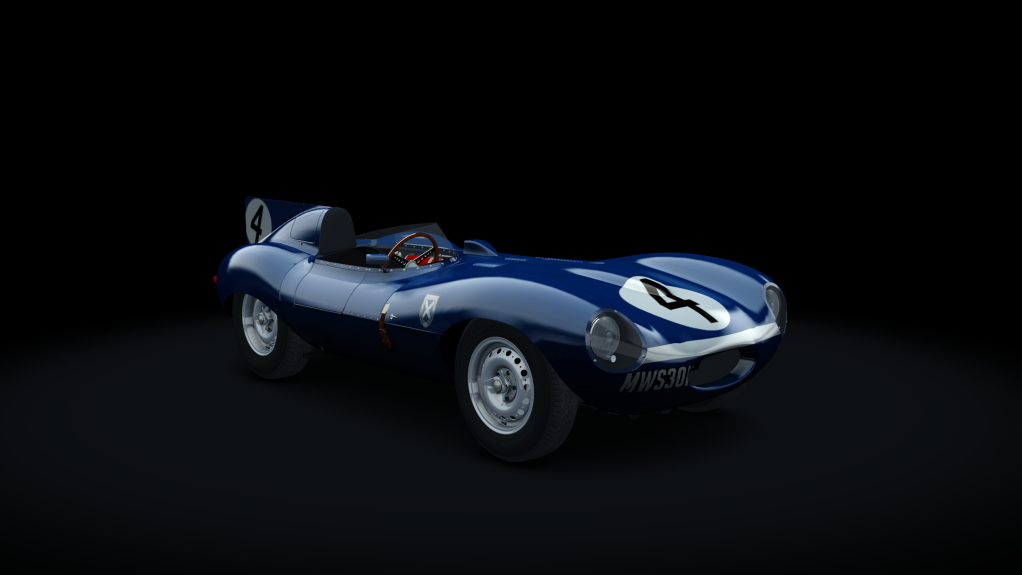 Jaguar'D'Type 1955, skin Ecurie_Ecosse_04