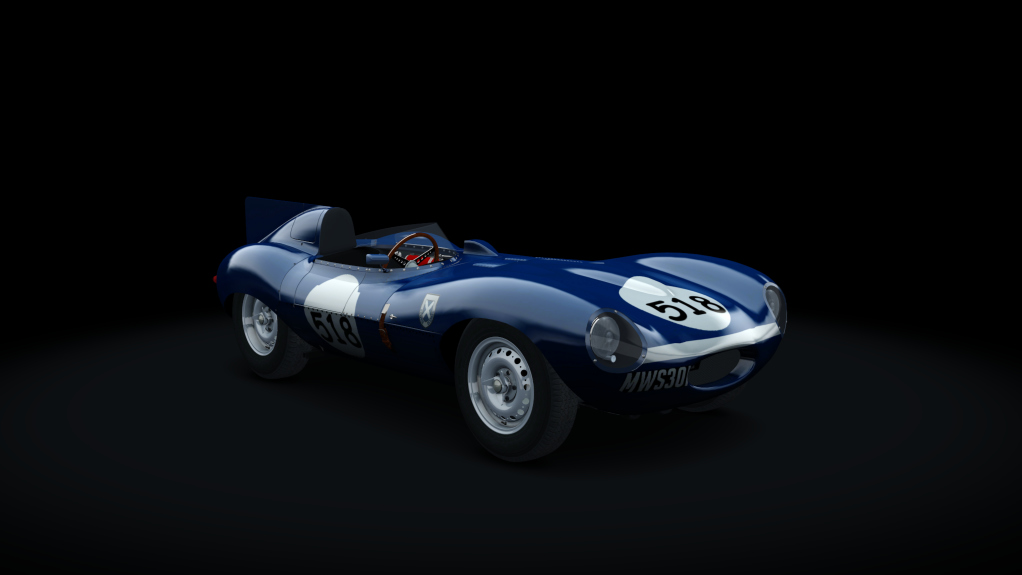 Jaguar'D'Type 1955, skin Ecurie_Ecosse_518