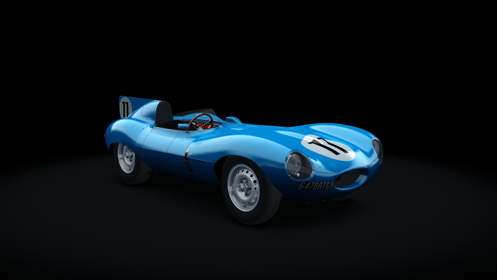 Jaguar'D'Type 1955, skin Henri_Peignaux _11