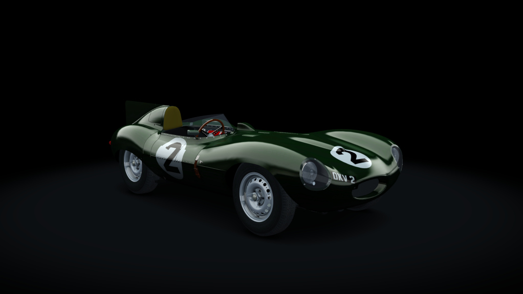 Jaguar'D'Type 1955, skin Jack_Broadhead_2