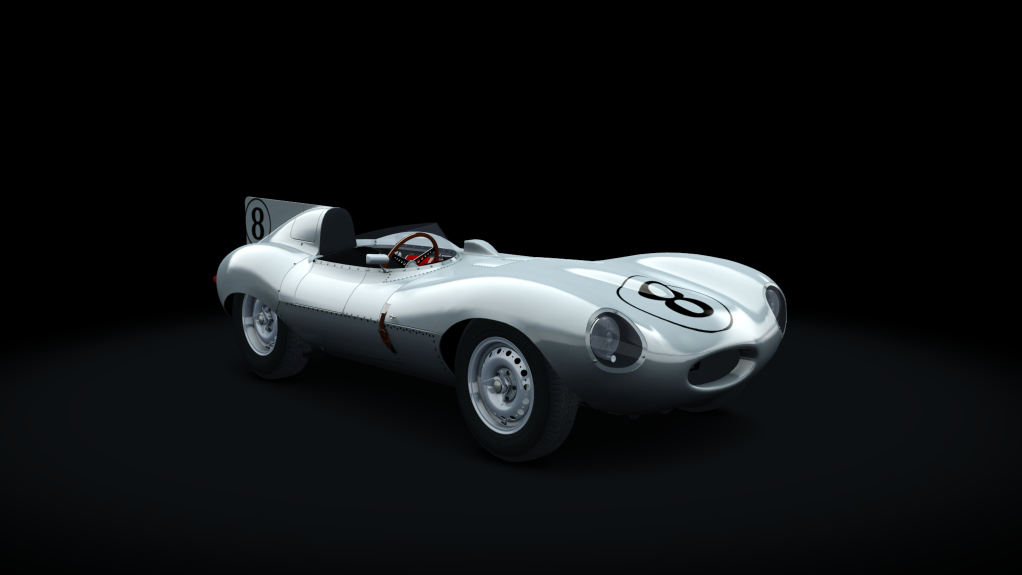 Jaguar'D'Type 1955, skin Jack_Ensley_8