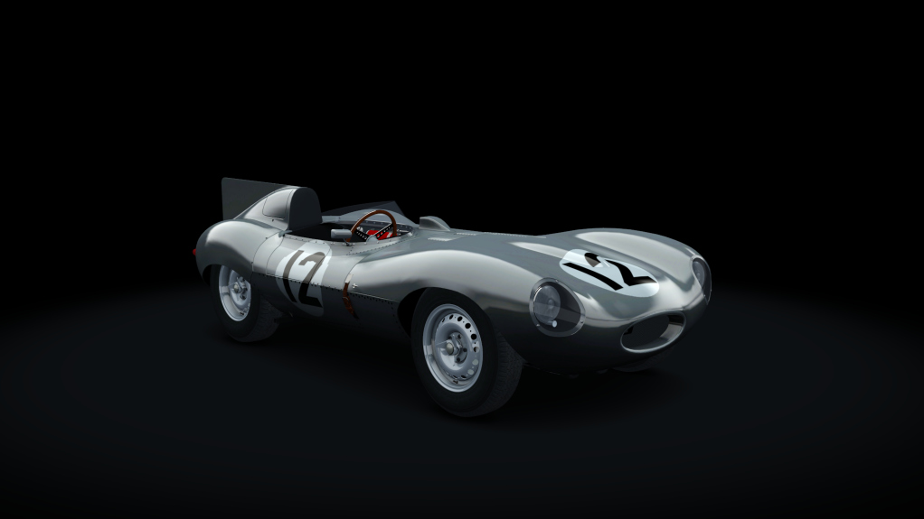 Jaguar'D'Type 1955, skin Jake_Kaplan_12