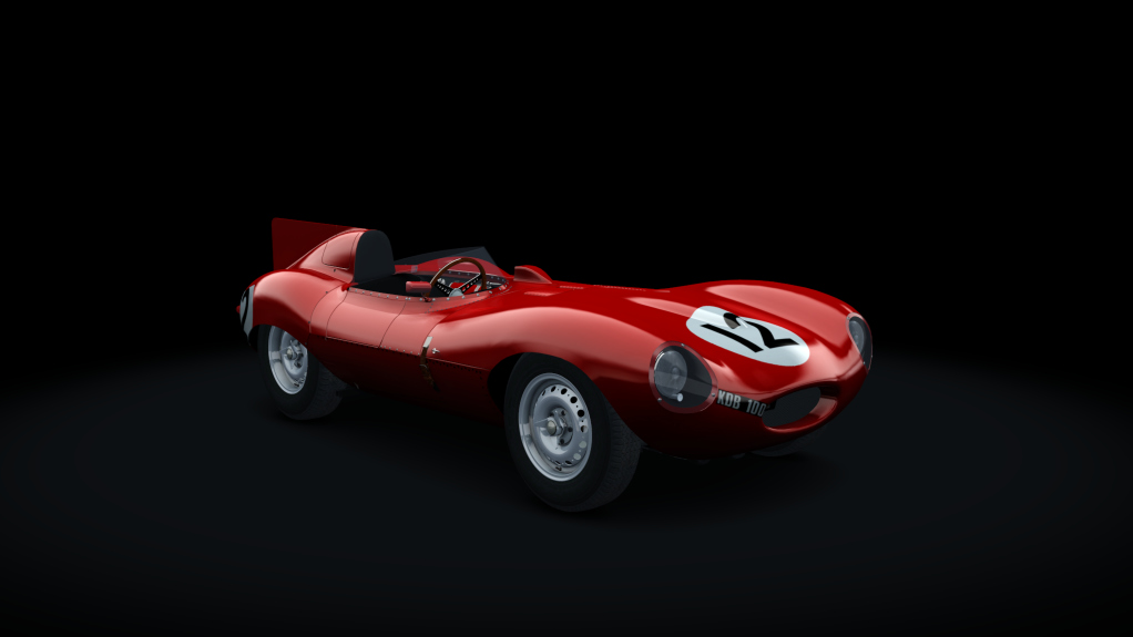 Jaguar'D'Type 1955, skin Jonathan_Sieff_12