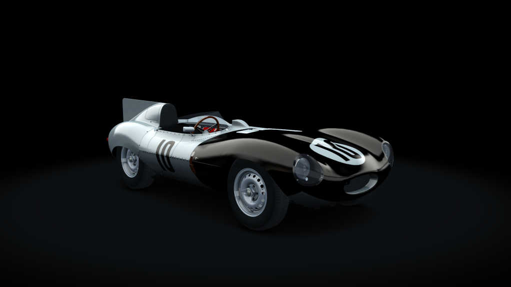Jaguar'D'Type 1955, skin Milosevich_10