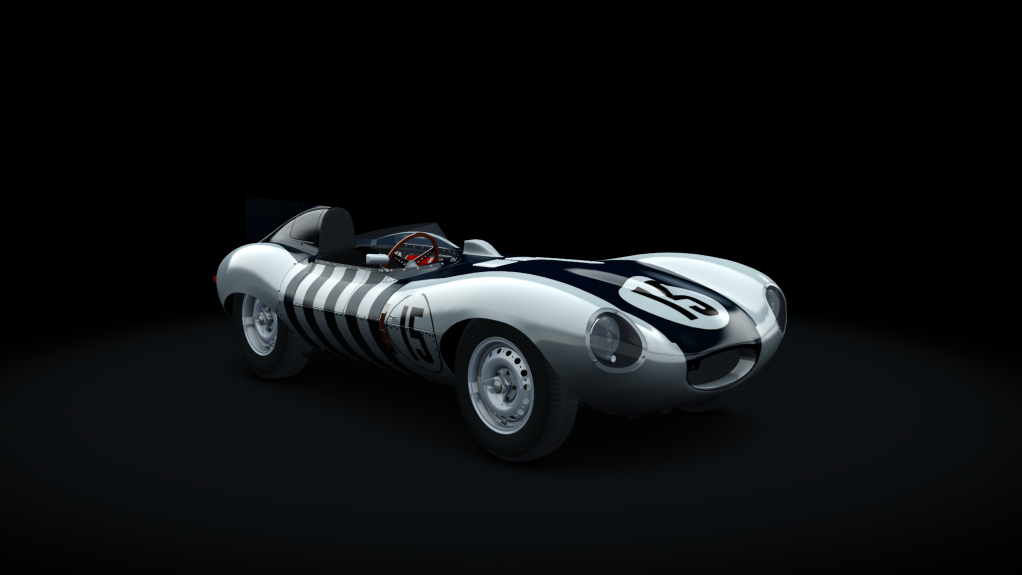 Jaguar'D'Type 1955, skin Williams_15