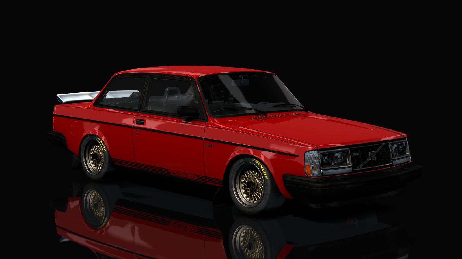 Volvo 240 Group A, skin red_decal