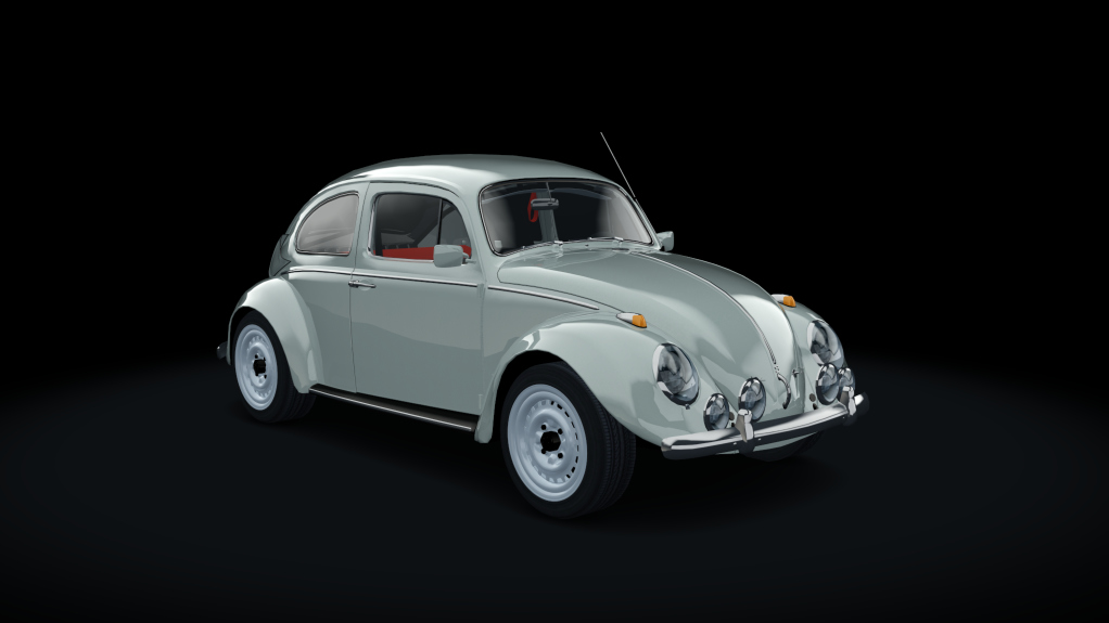 Volkswagen Beetle 1302s '67, skin Pearl_white