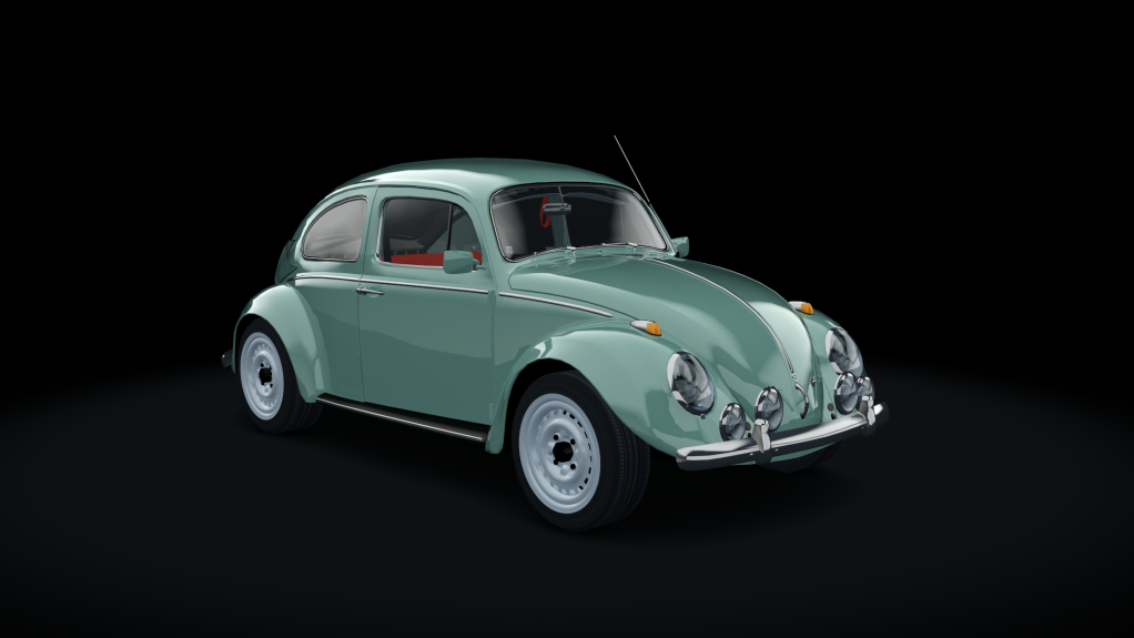 Volkswagen Beetle 1302s '67, skin Turquoise