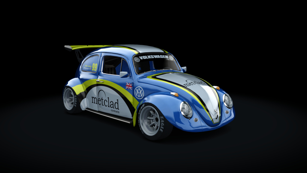 Volkswagen Beetle 3.0, skin metclad