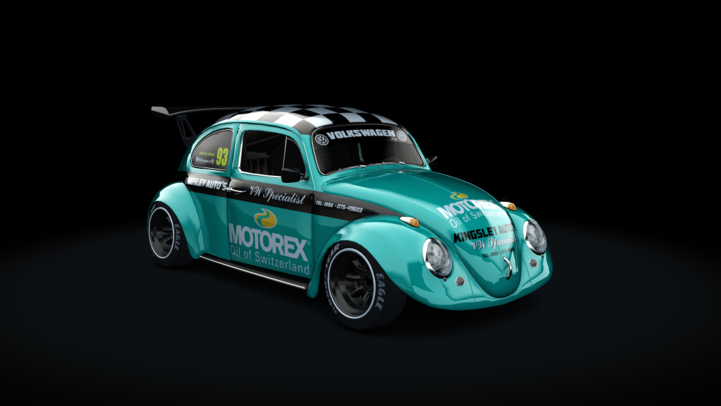 Volkswagen Beetle 3.0, skin motorex