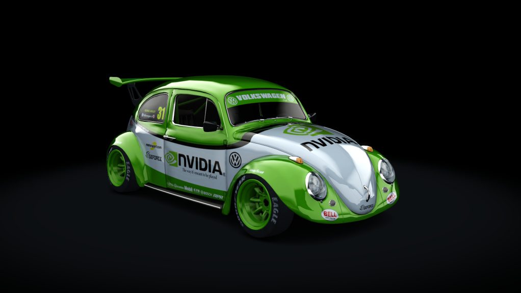 Volkswagen Beetle 3.0, skin nvidia