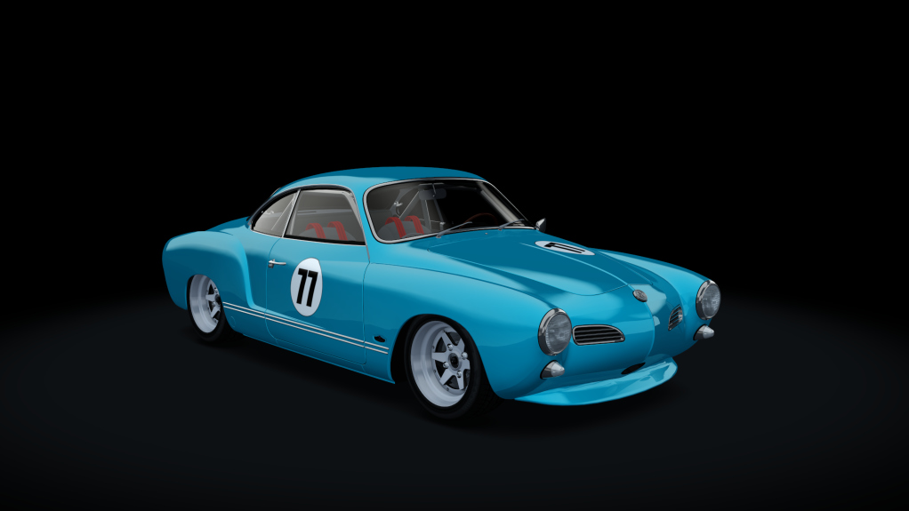 Volkswagen Karmann Ghia Race, skin Sea_Race