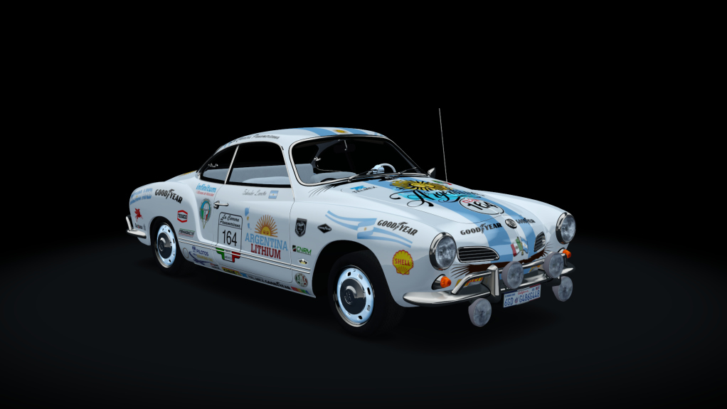 VolksWagen Karmann Ghia Porsch, skin 02_Salvador