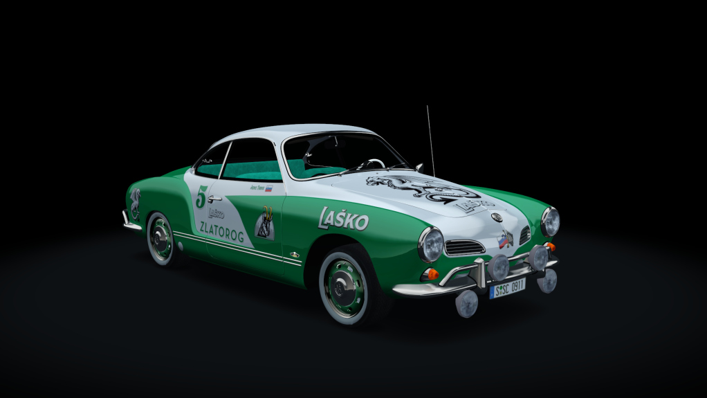 VolksWagen Karmann Ghia Porsch, skin 08_Lasko