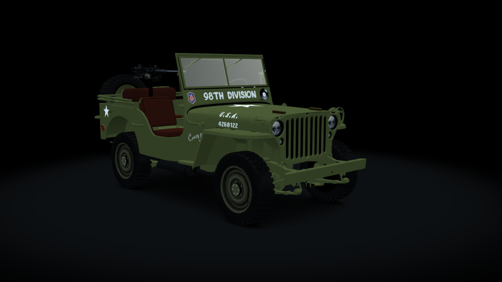 Jeep Willy 1945, skin 02