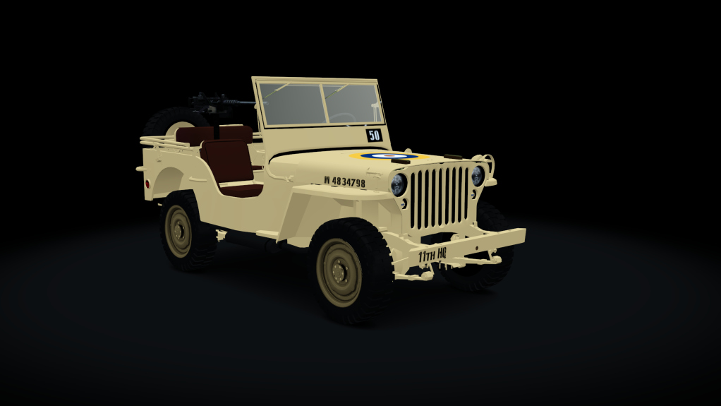 Jeep Willy 1945, skin 03