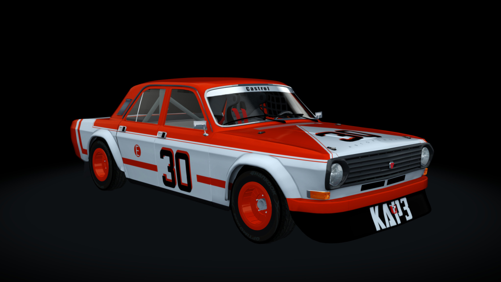 GAZ 24-10 Volga 406+, skin su_30_Leonov