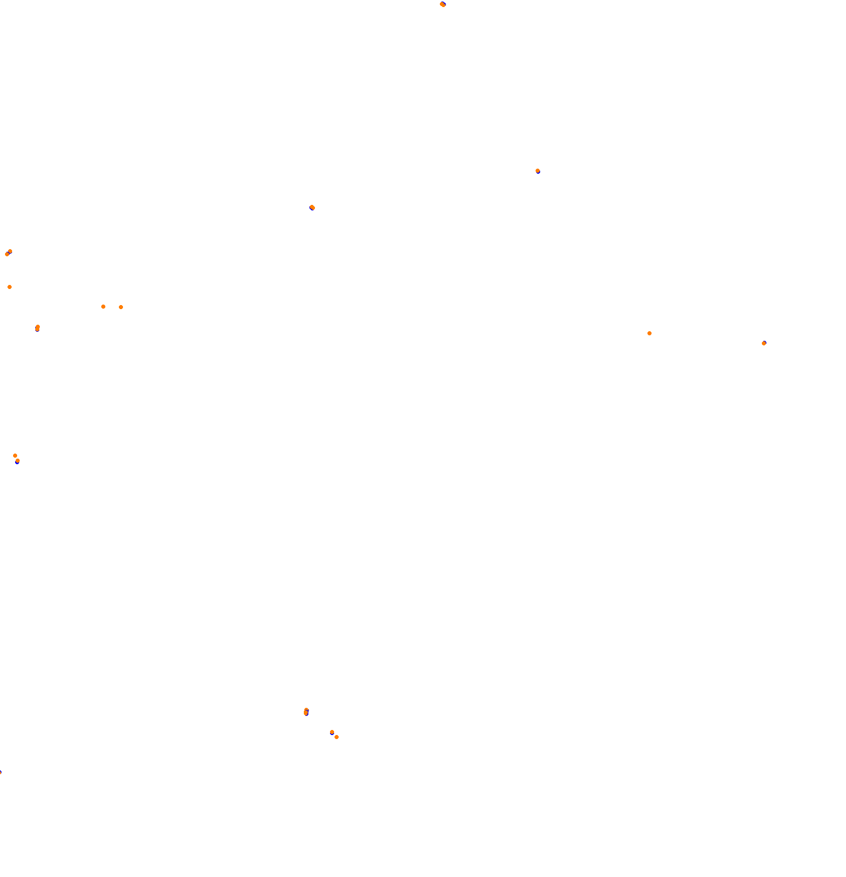 Black Cat County Long Large Grid collisions