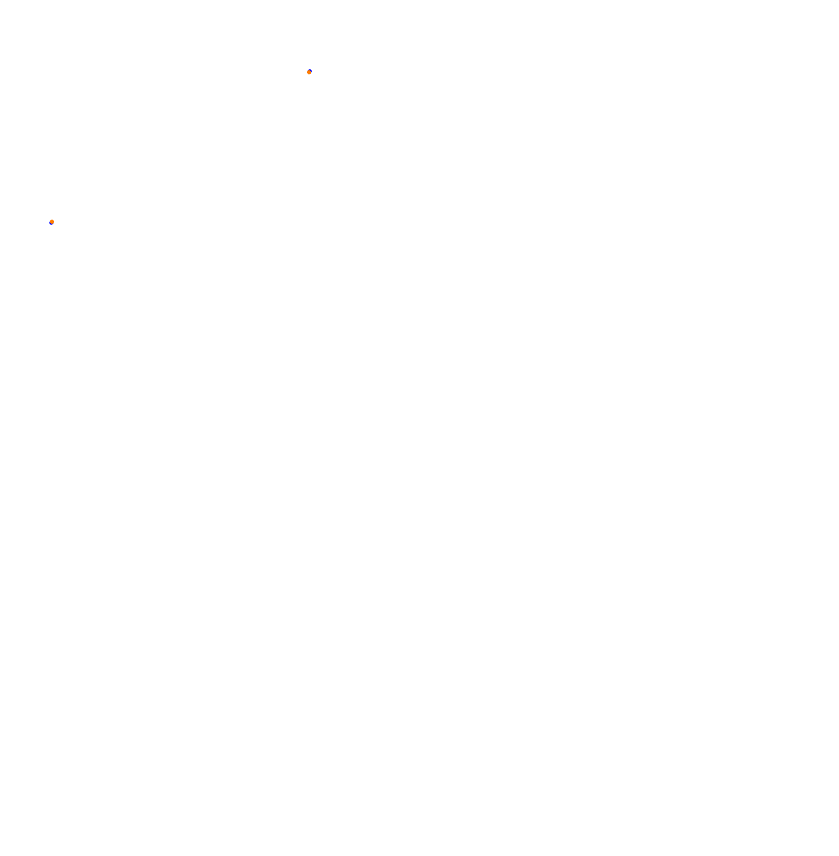 VIR North Course collisions