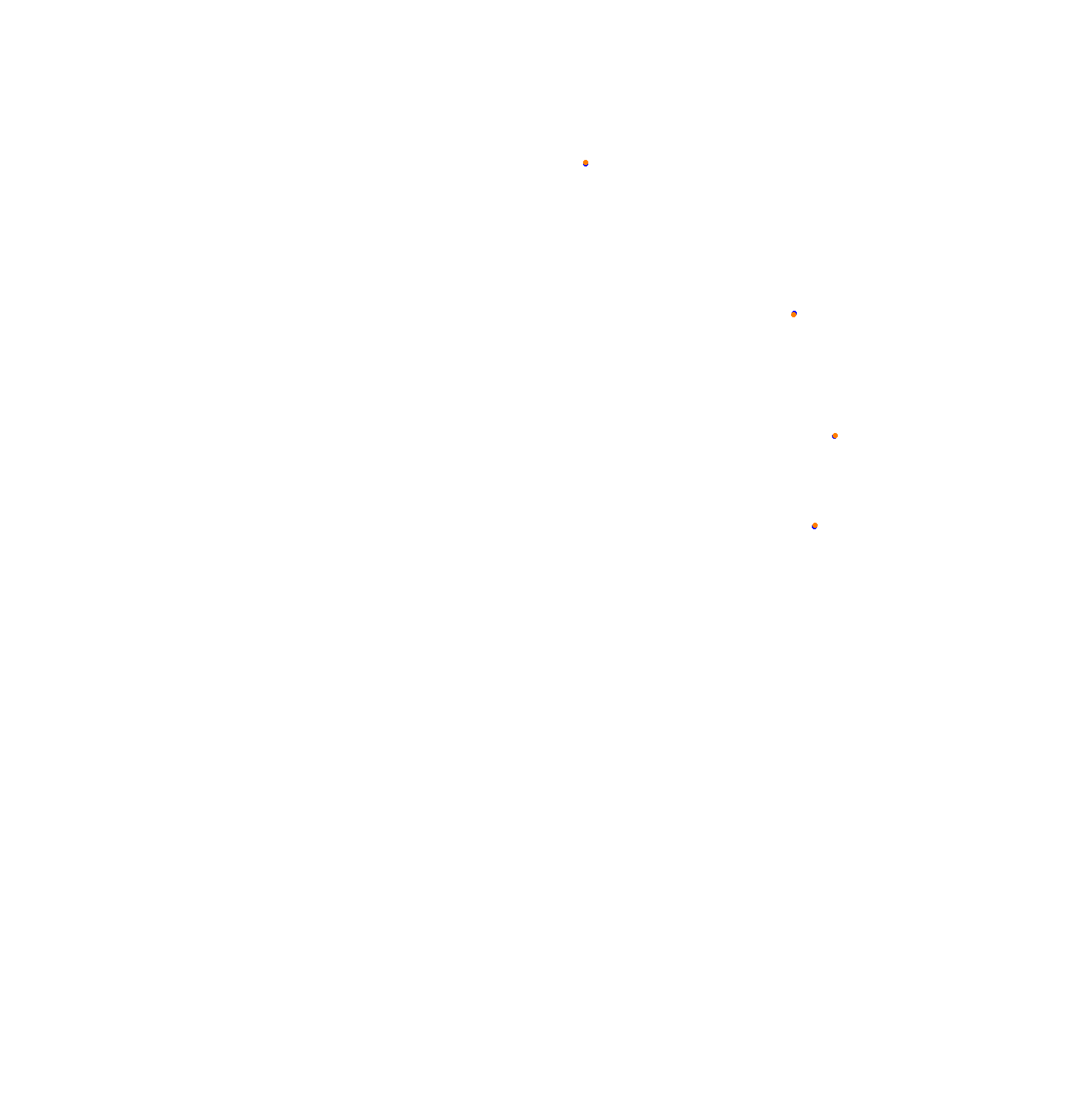 VIR North Course collisions