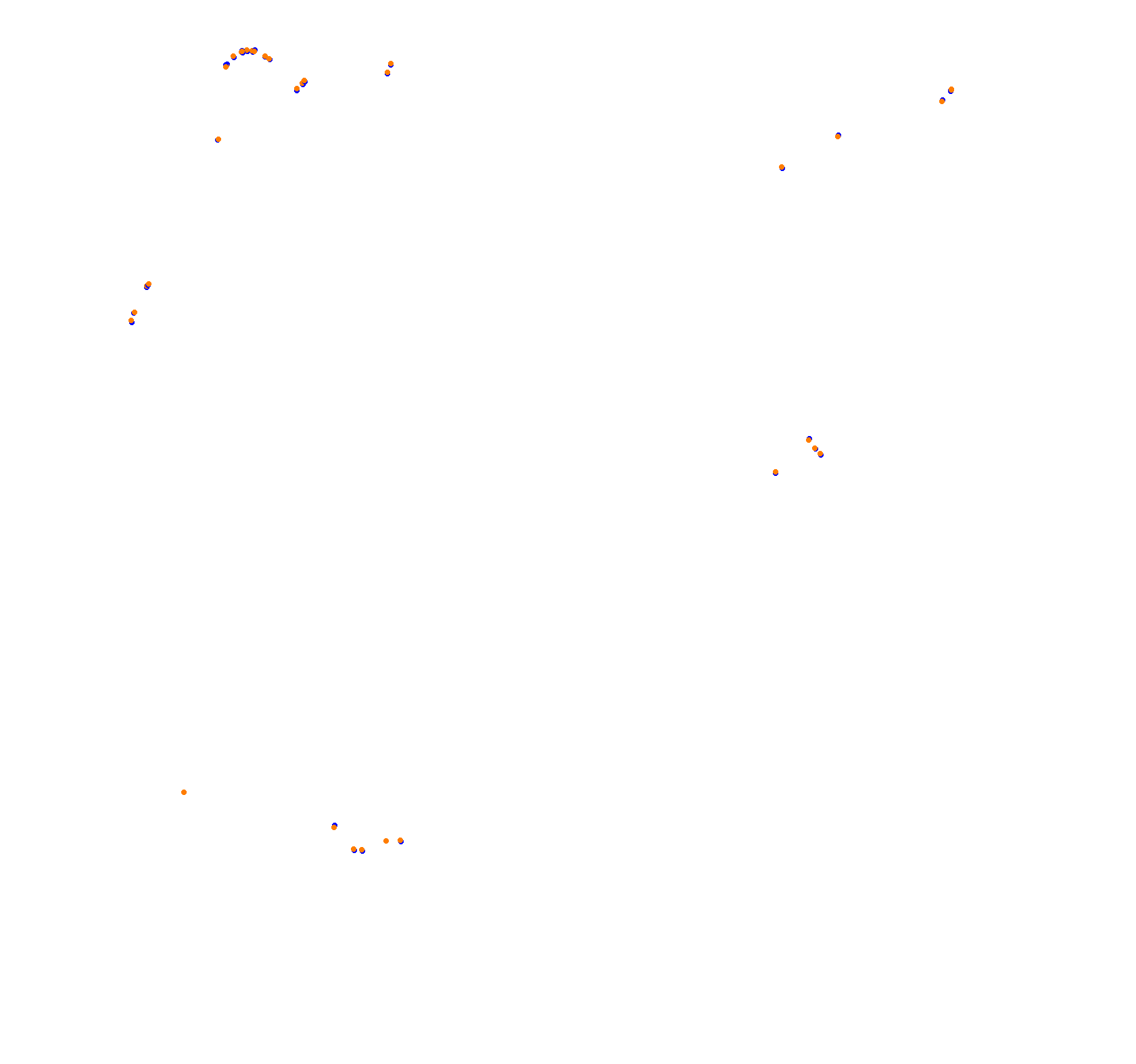 Nordschleife - Endurance Cup 60 slots collisions