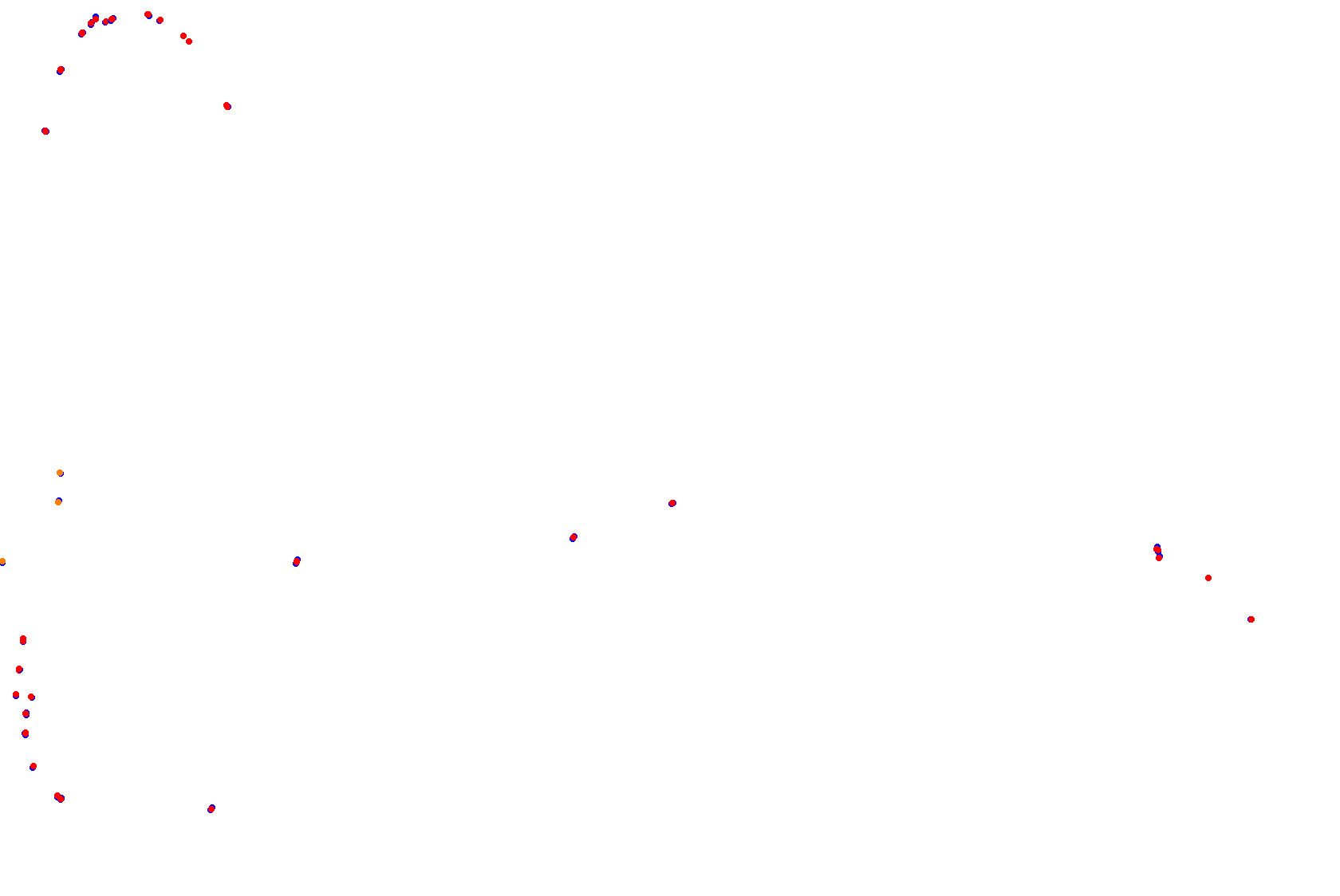 Barbagallo 42 pits collisions