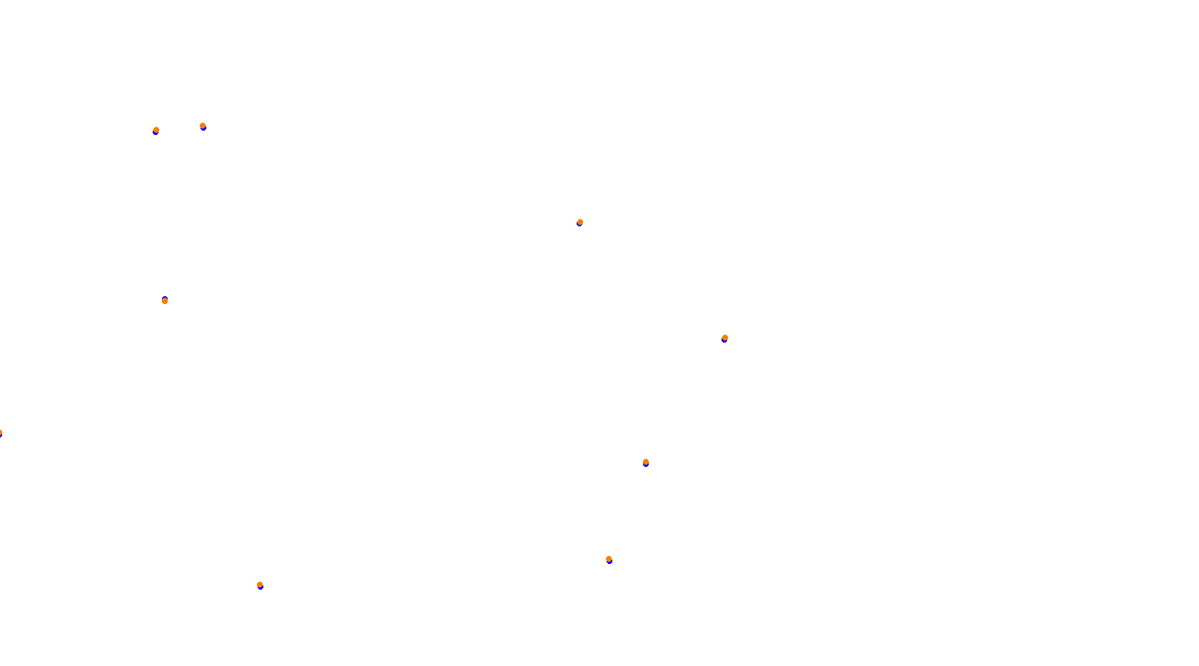 Autopolis International Racing Course - Full Course collisions