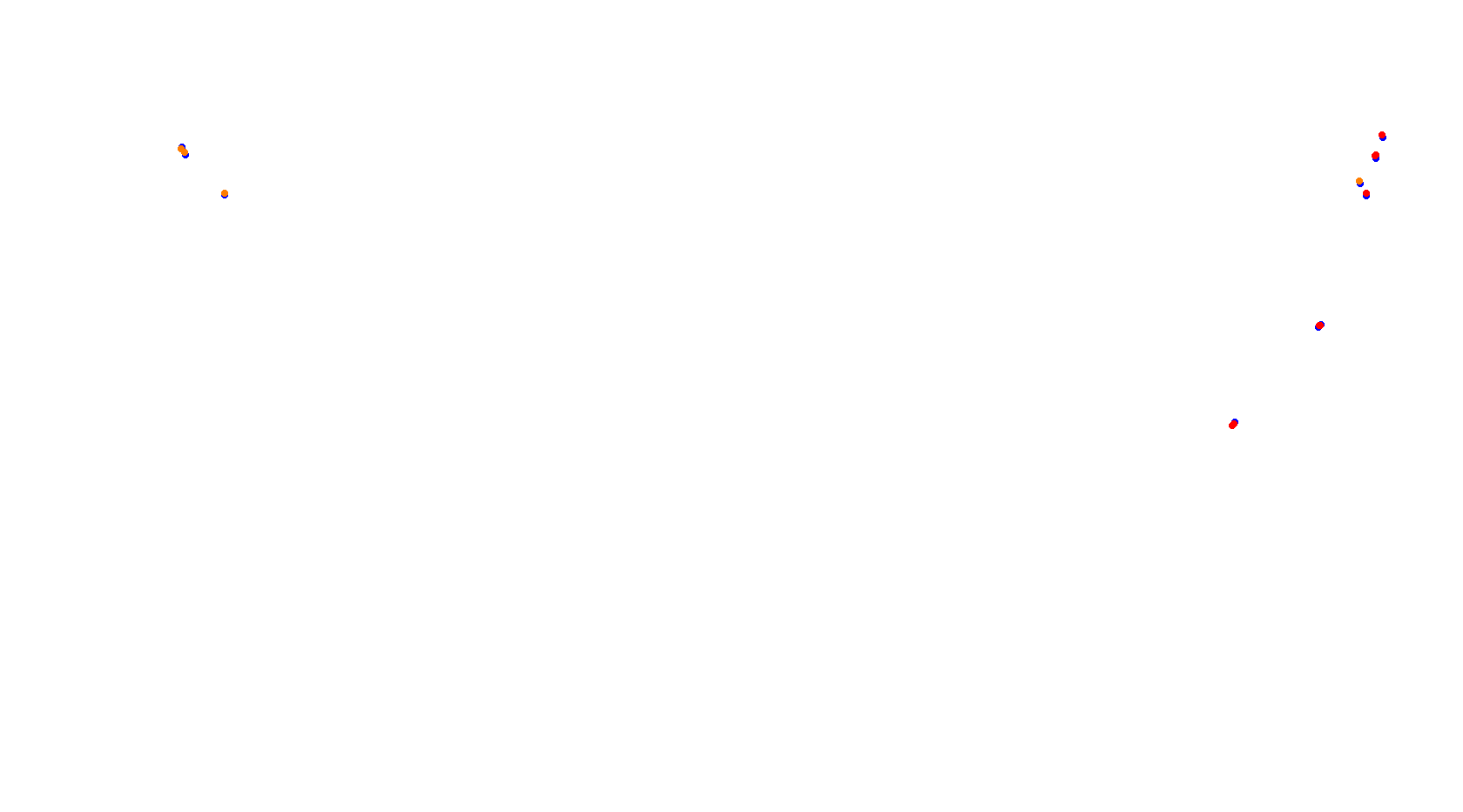 Autopolis International Racing Course - Full Course collisions