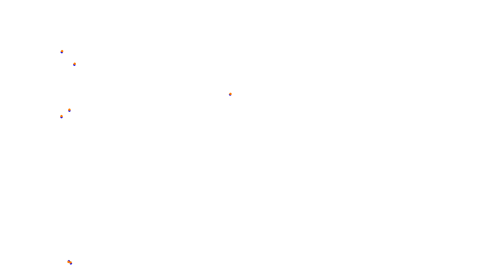 Autopolis International Racing Course - Full Course collisions