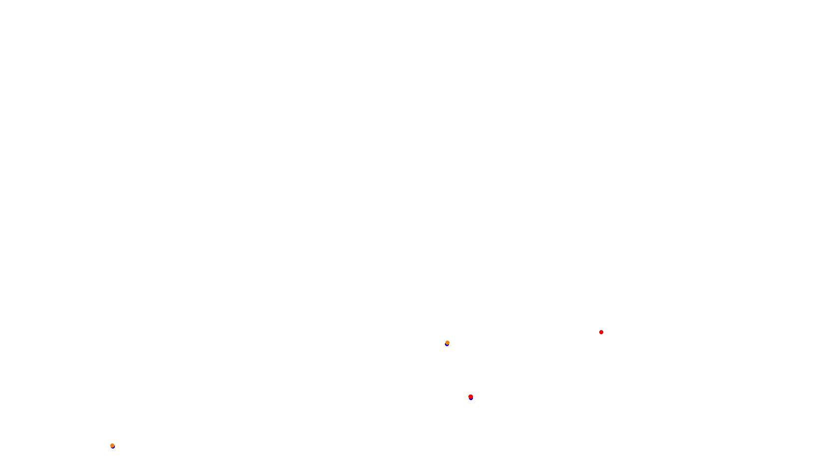 Autopolis International Racing Course - Full Course collisions