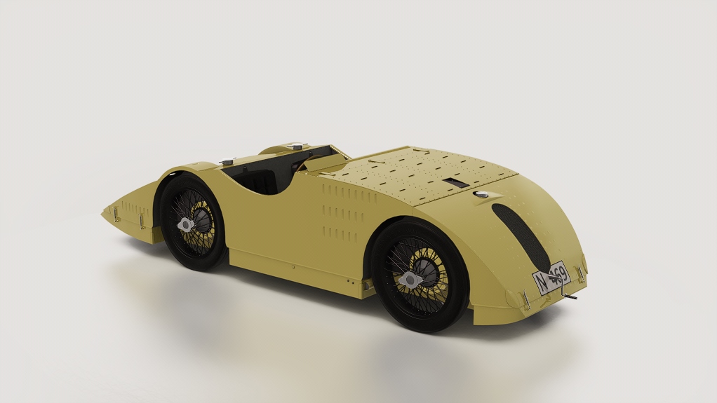 1923 - GEC - Bugatti Type 32 (Tank de Tours), skin junková