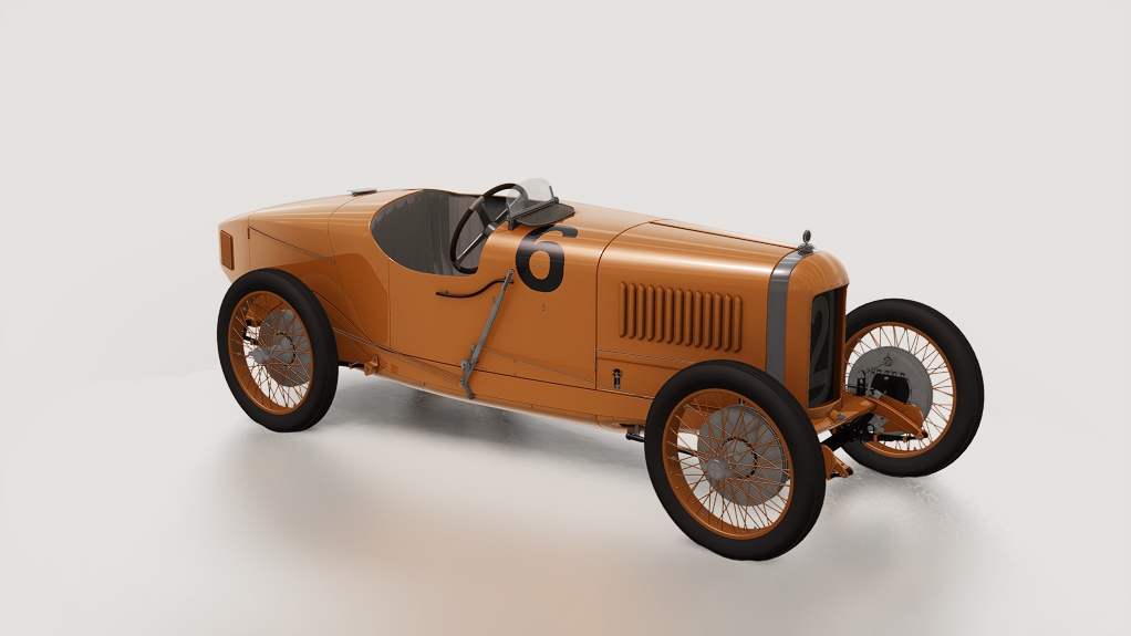 1923 - GEC - Sunbeam Grand Prix, skin dutch_oranje