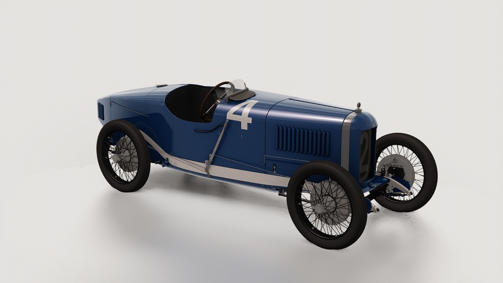 1923 - GEC - Sunbeam Grand Prix, skin usa_white_blue