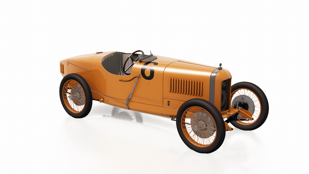 1924 - GEC - Sunbeam Grand Prix, skin dutch_oranje