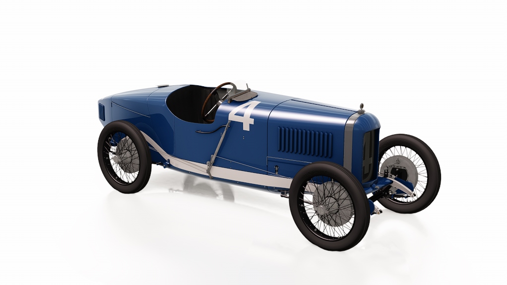 1924 - GEC - Sunbeam Grand Prix, skin usa_white_blue