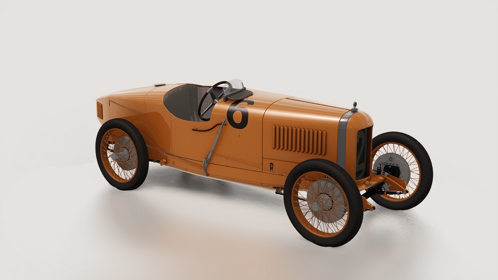 1925 - GEC - Sunbeam Grand Prix, skin dutch_oranje