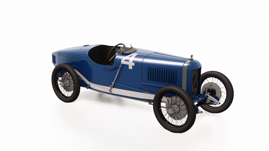 1925 - GEC - Sunbeam Grand Prix, skin usa_white_blue