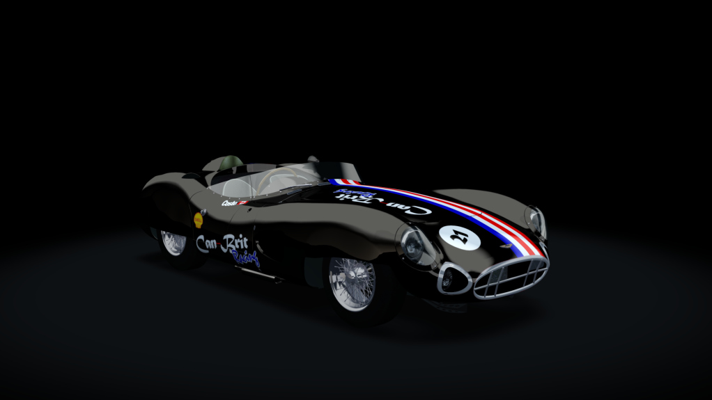 MAC Aston Martin DBR1/300 Le Mans, skin CanBritRacingCosto