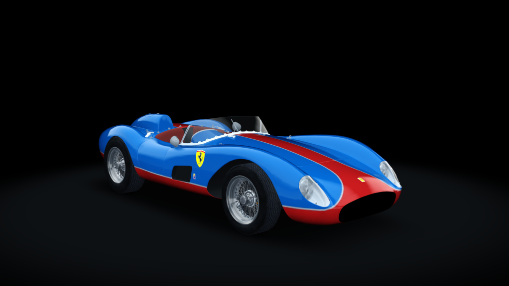 MAC Ferrari 625 TRC, skin Light Blue