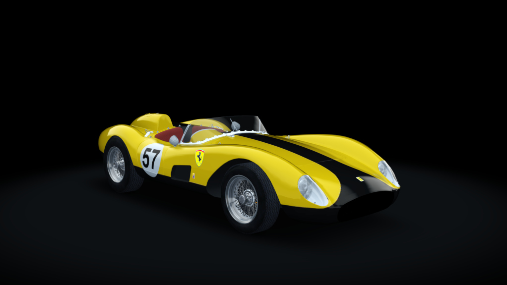 MAC Ferrari 625 TRC, skin Yellow