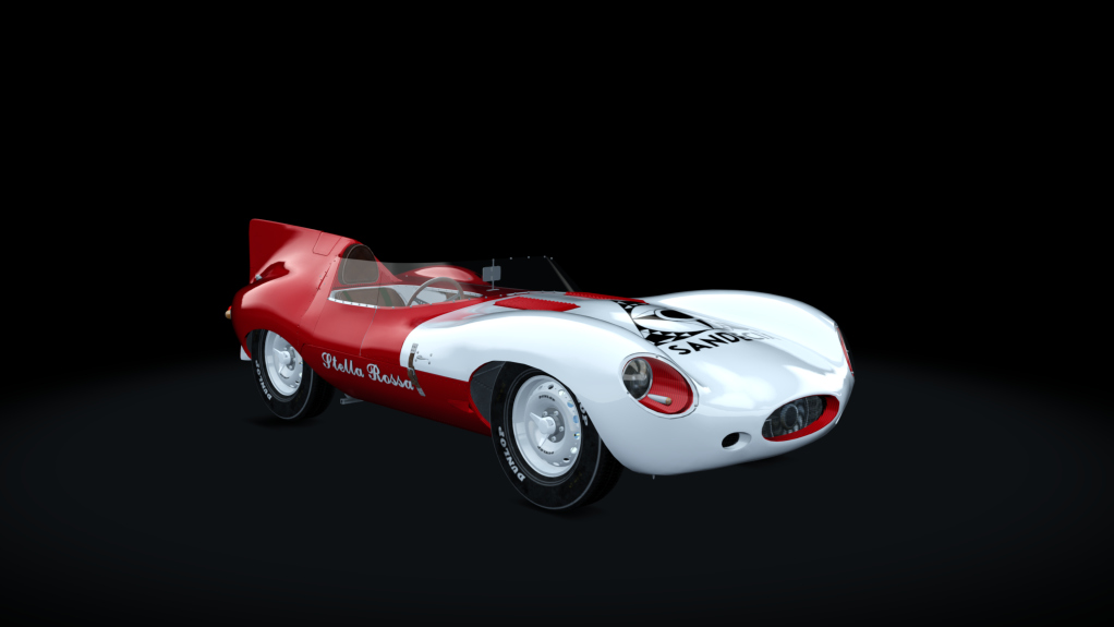 MAC Jaguar D-Type Long Nose, skin Narwhal