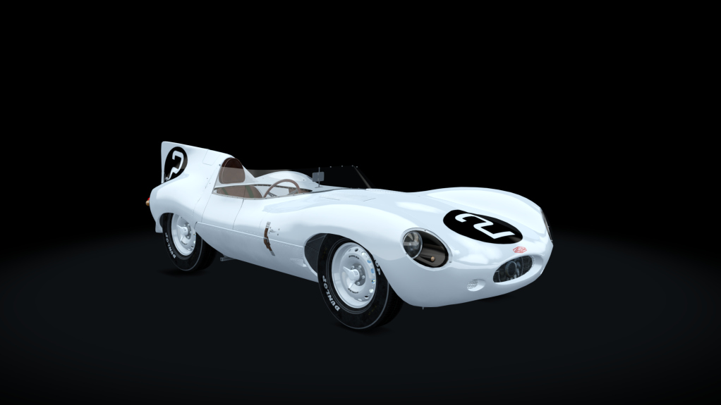 MAC Jaguar D-Type Long Nose, skin White
